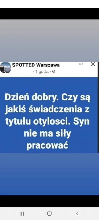 Świadczenia z tytułu otyłości