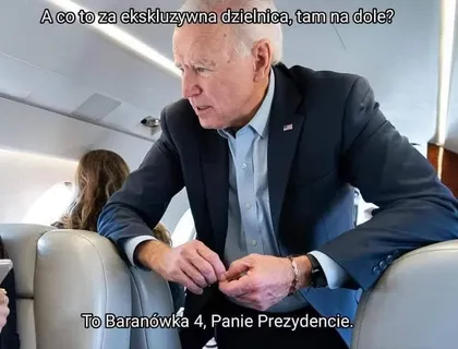 A co to za ekskluzywna dzielnica, tam na dole