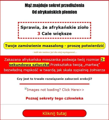 Mąż znajduje sekret przedłużenia