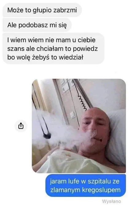 Jaram lufe w szpitalu