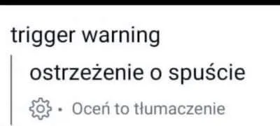 Trigger warning