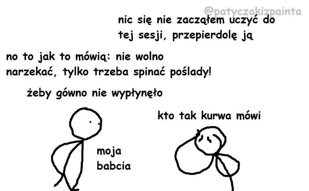 Trzeba spinać poślady