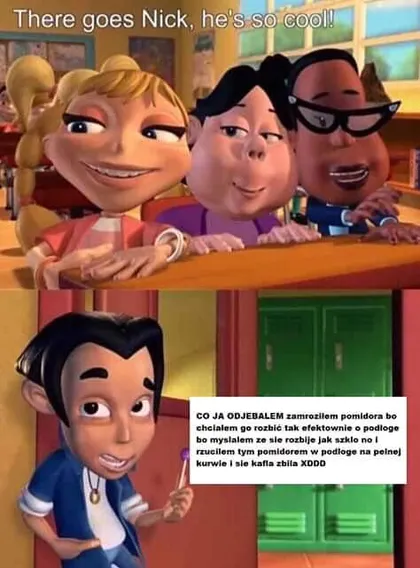 Zamroziłem pomidora