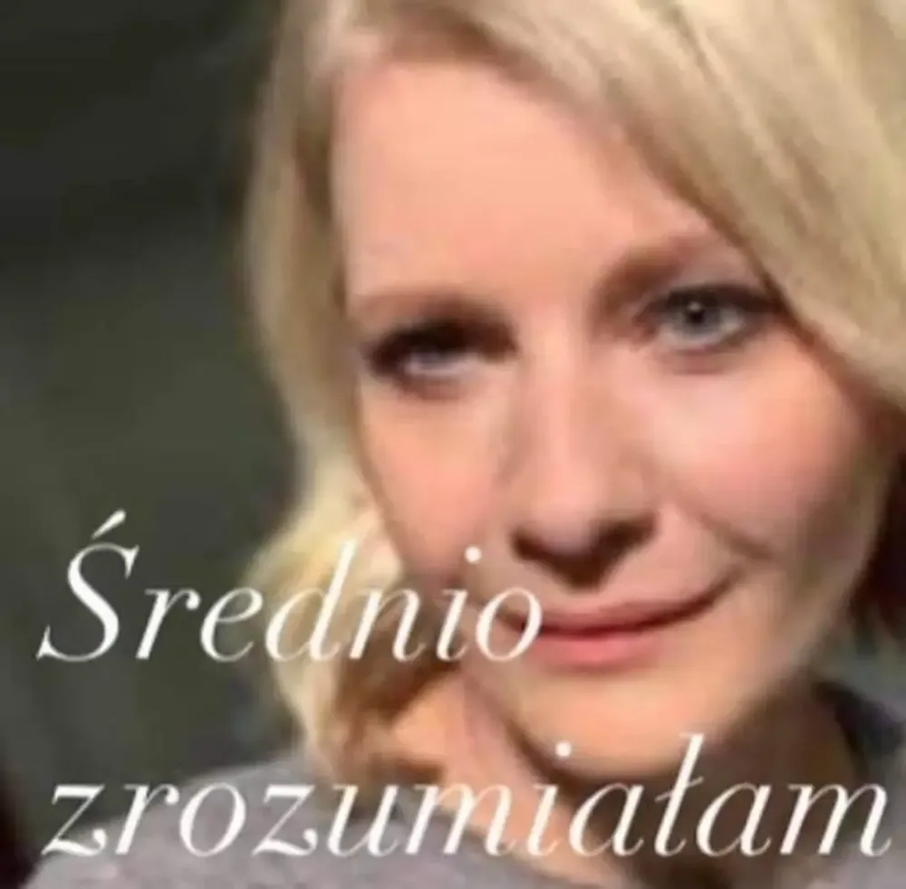 Średnio zrozumiałam (Małgorzata Kożuchowska)