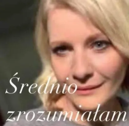 Średnio zrozumiałam (Małgorzata Kożuchowska)