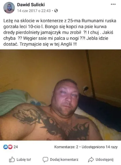 Leżę na skłocie w kontenerze