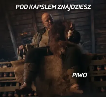 Pod kapslem znajdziesz piwo