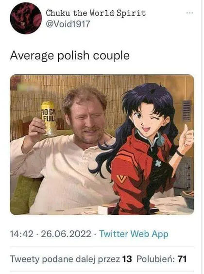 Average polish couple (Ferdek + Misato)