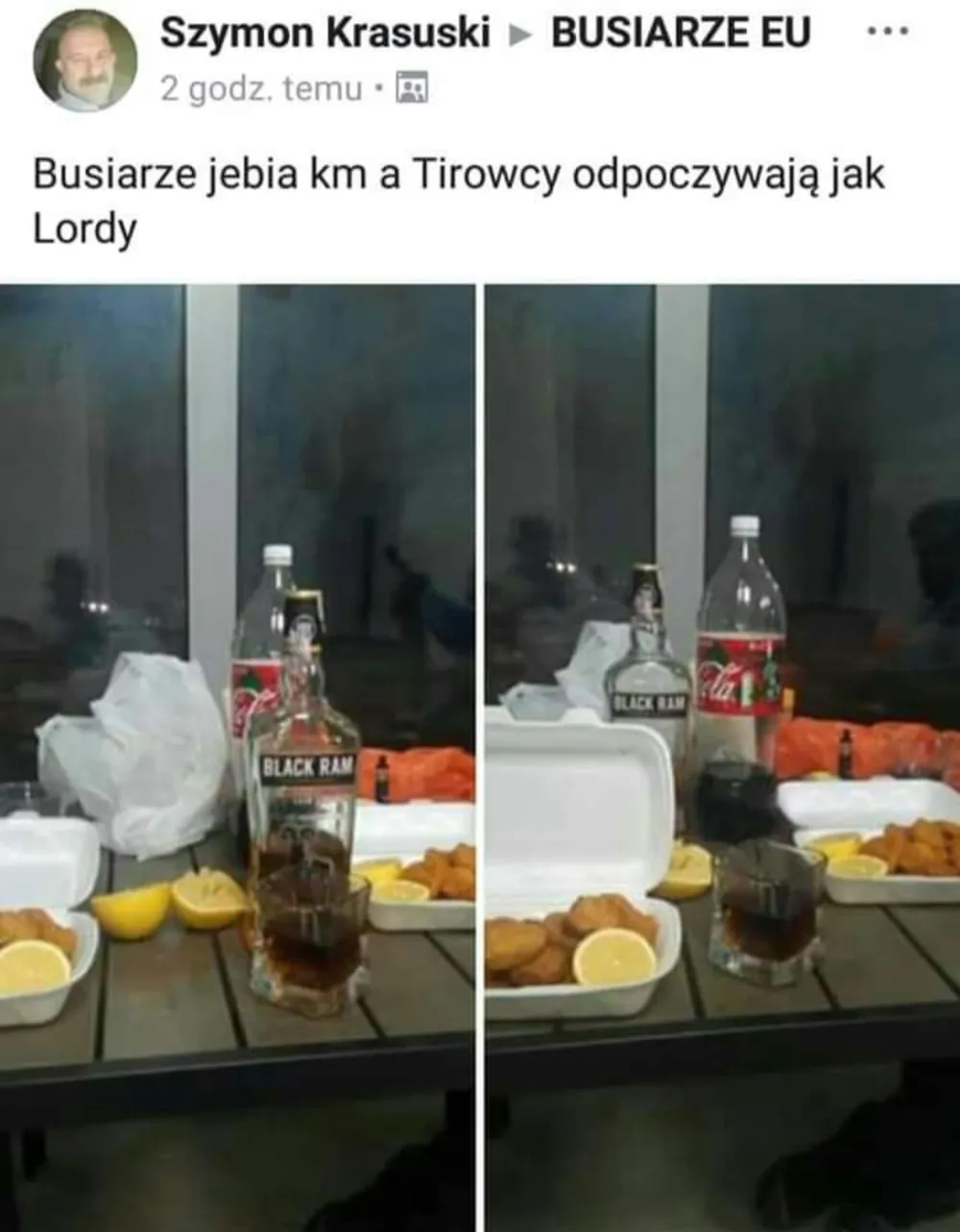 Tirowcy odpoczywają jak Lordy