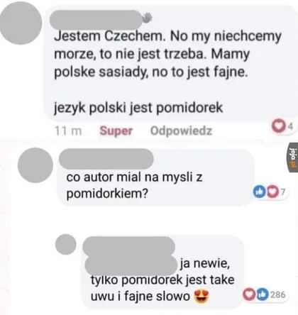 Język polski jest pomidorek