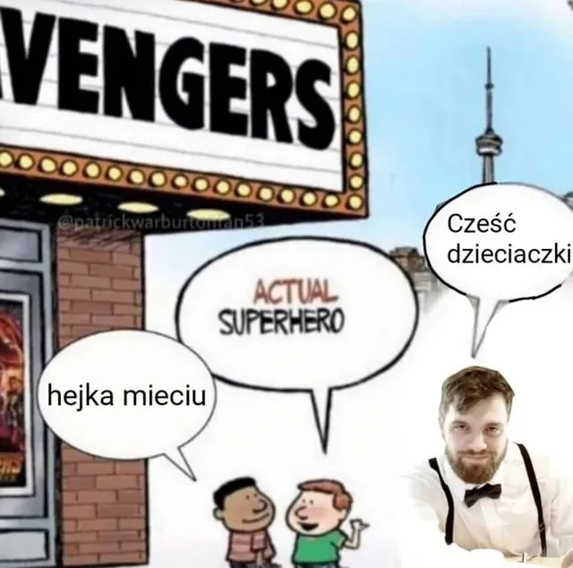 Cześć dzieciaczki Hejka mieciu