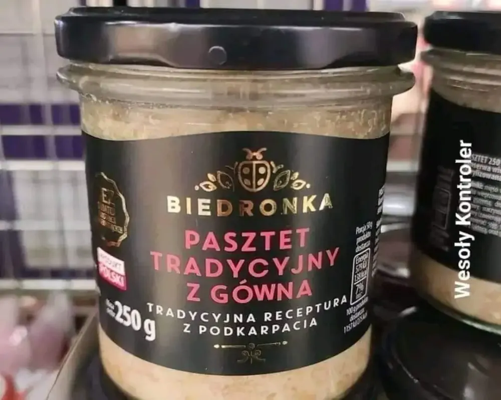Pasztet tradycyjny z gówna