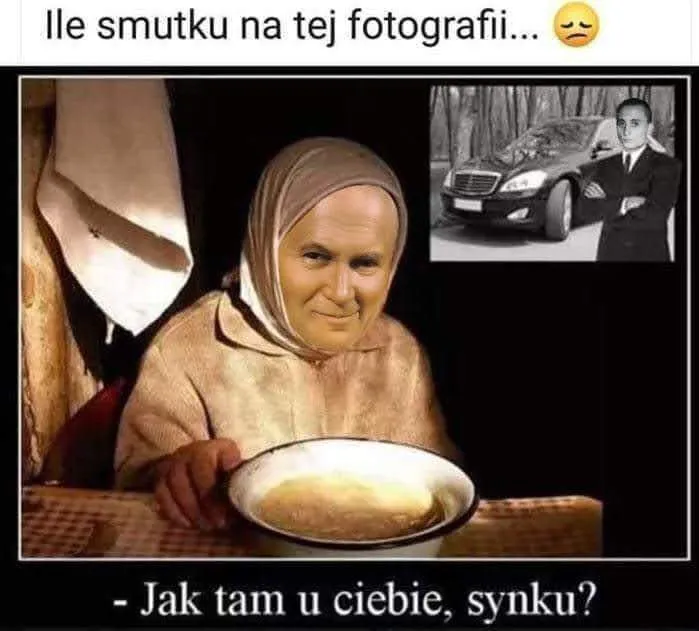 Jak tam u ciebie, synku?