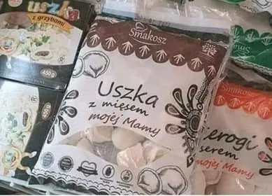 Uszka z mięsem mojej Mamy