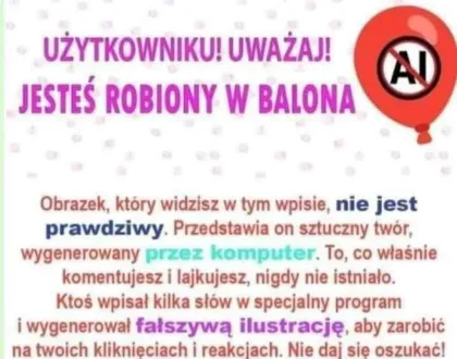Jesteś robiony w balona