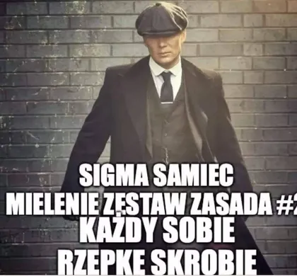 Sigma samiec mielenie zestaw zasada