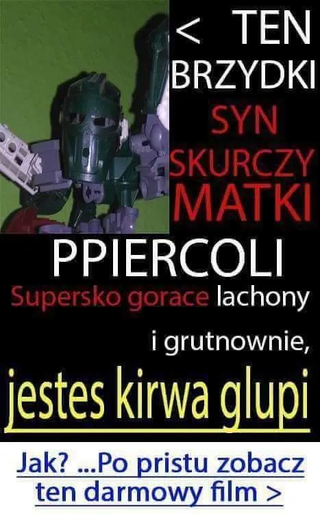 Ten brzydki syn skurczy matki