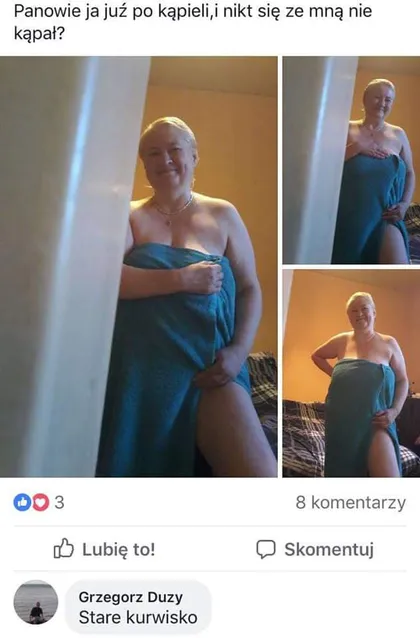 Panowie ja już po kąpieli