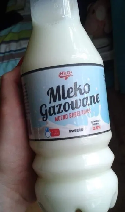 Mleko gazowane