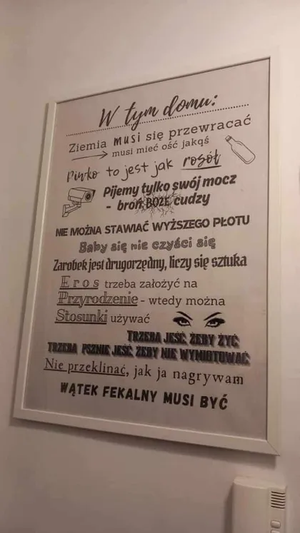 Zasady w tym domu
