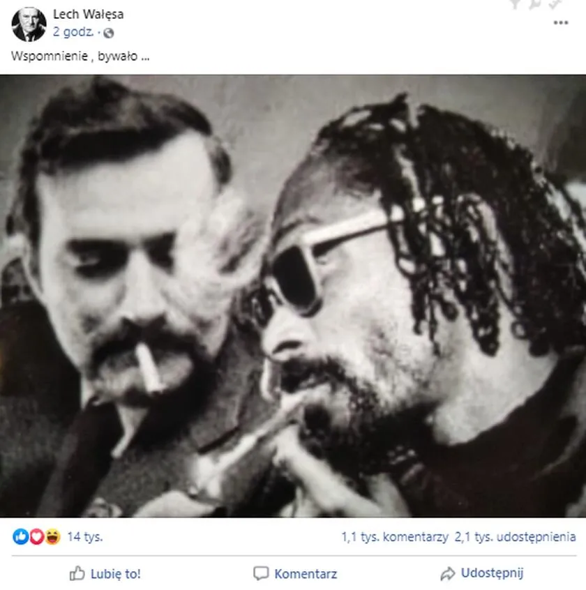 Wspomnienie, bywało... (Lech Wałęsa i Snoop Dogg)