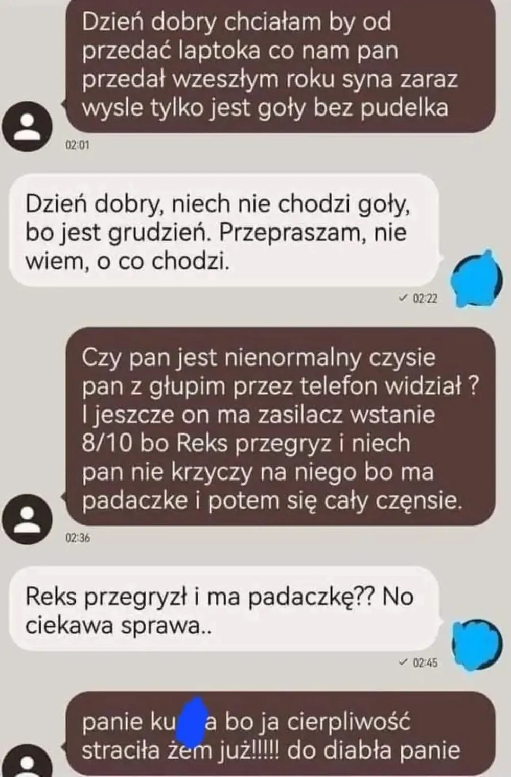 Goły laptok bez pudełka