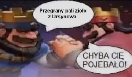 Przegrany pali zioło z Ursynowa