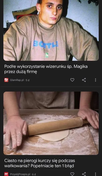 Podłe wykorzystanie wizerunku śp. Magika
