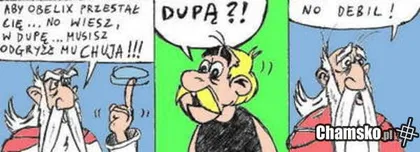 Aby Obelix przestał cię...