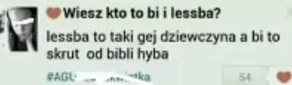 Wiesz kto to bi i lessba?
