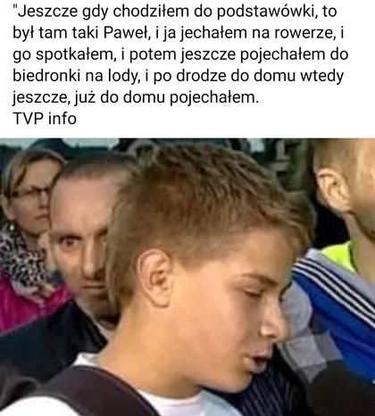 To był tam taki Paweł